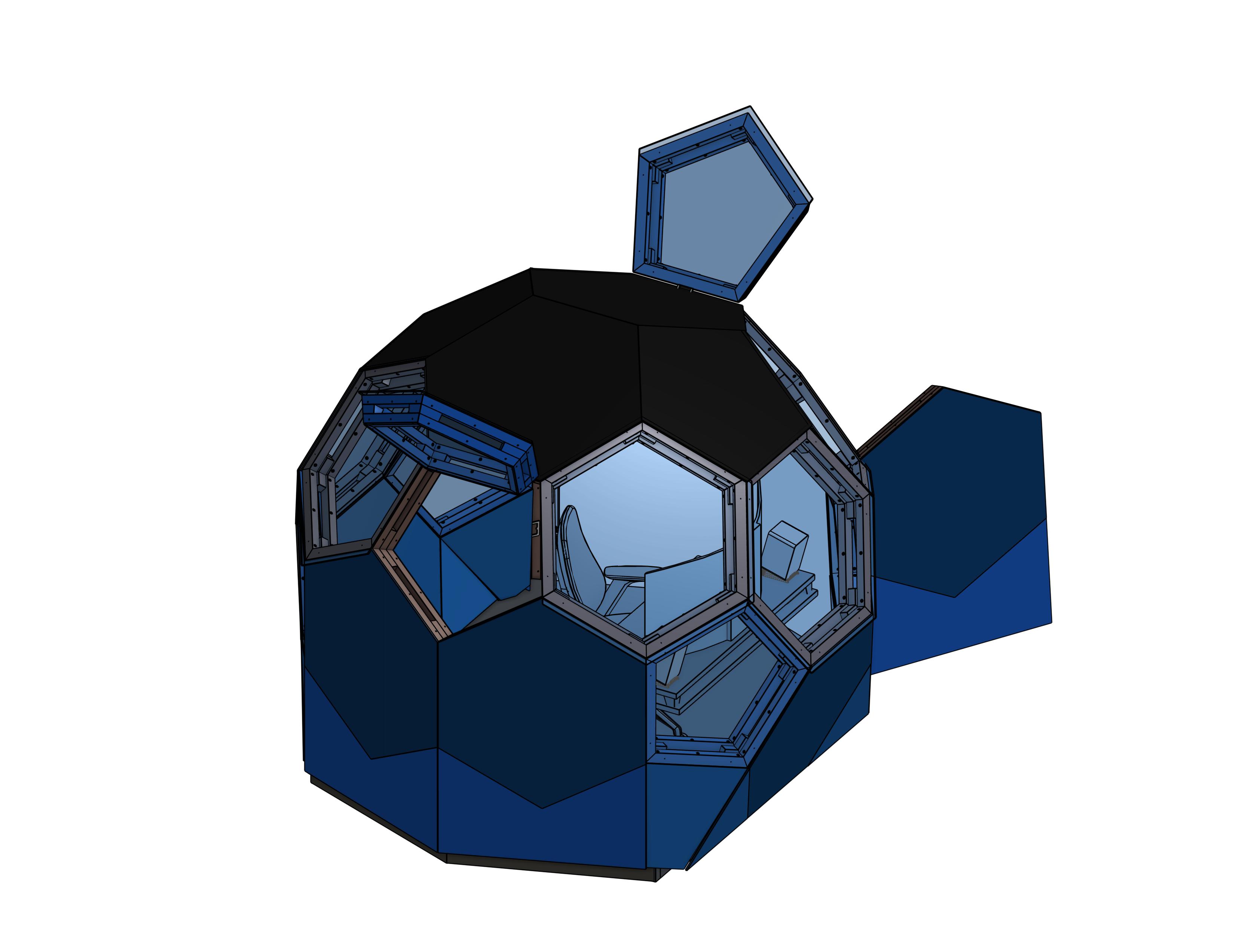Ergosphere CAD View 3