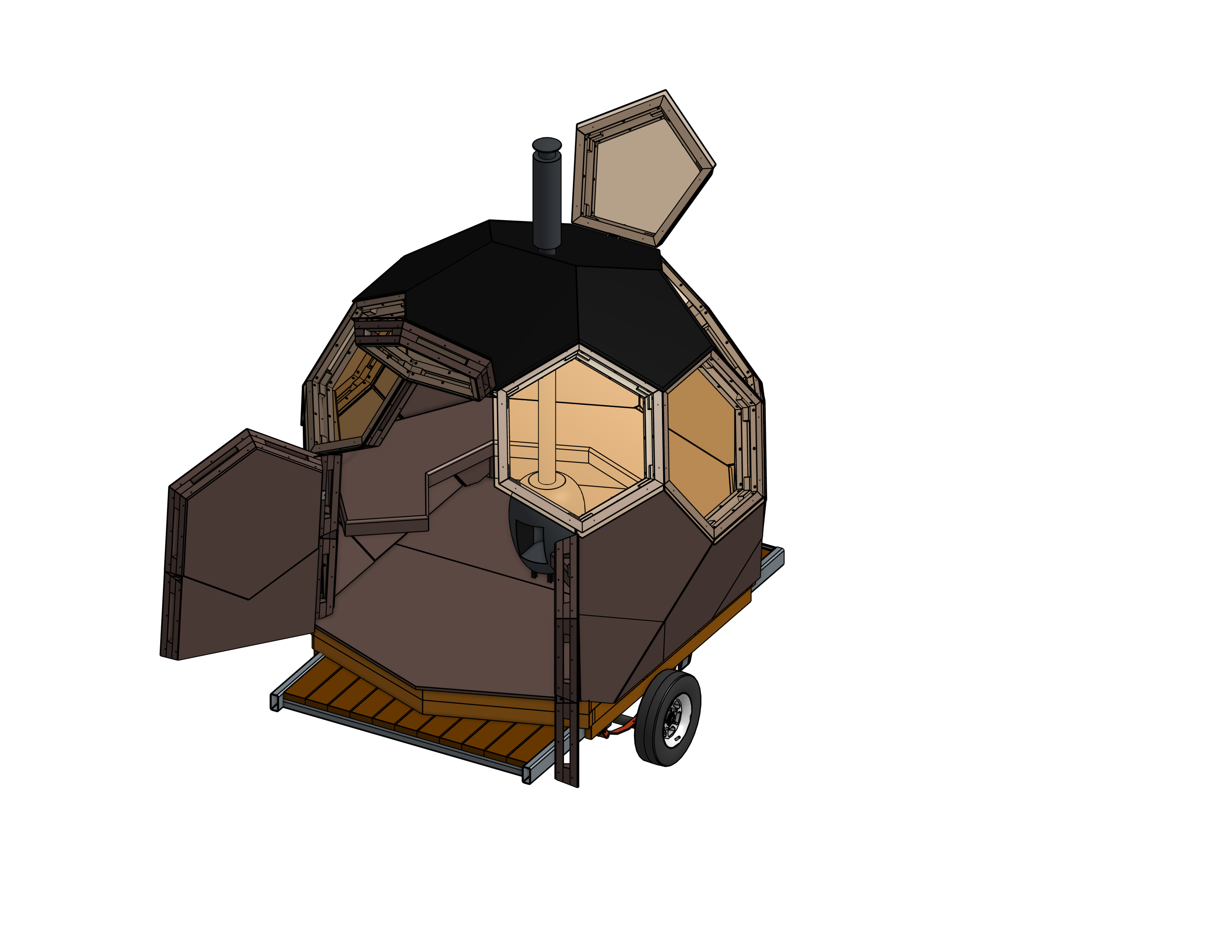 Saunosphere CAD View 1